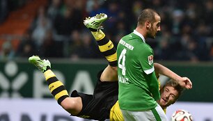 &bdquo;Werder&ldquo; nokautavo &bdquo;Borussia&ldquo;