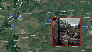 Kursko sritis ir Ukrainos pajėgos