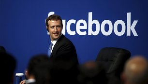 19. „Facebook“ generalinis direktorius Markas Zuckerbergas