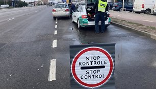 Kauno apskrities policijos patikros velykinį savaitgalį