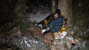 Kabelių užkardoje aptiktas migrantas i&scaron;vežtas į Druskininkų ligoninę