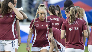 Alisha Lehmann ir &Scaron;veicarijos moterų futbolo rinktinė