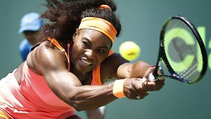 Serena Williams i&scaron;kovojo 700-ąją pergalę karjeroje