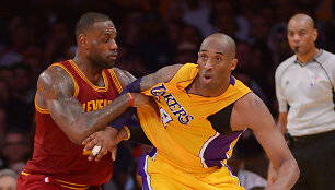 LeBronas Jamesas ir Kobe Bryantas