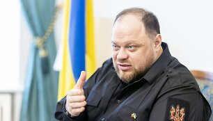 Interviu su Ukrainos Auk&scaron;čiausiosios Rados pirmininku Ruslanu Stefančuku