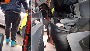 Incidento autobuse akimirkos