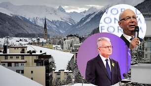 G.Nausėdos vizitas Pasaulio ekonomikos forume