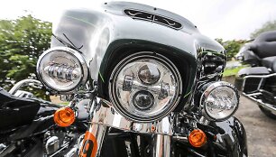 Naujų &bdquo;Harley-Davidson&ldquo; motociklų bandomasis važiavimas