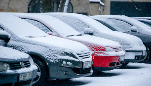 Ketvirtadienio eismo sąlygos Vilniuje