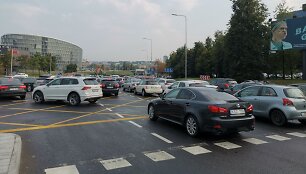 Spūstis Vilniuje rugsėjo 2 d. vakarą