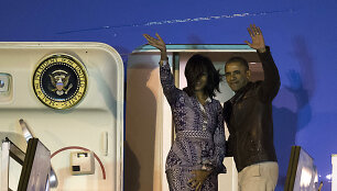 Michelle ir Barackas Obamos