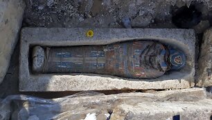 Egipto archeologai rado a&scaron;tuonis senovinius sarkofagus