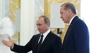 Vladimiro Putino ir Recepo Tayyipo Erdogano susitikimas
