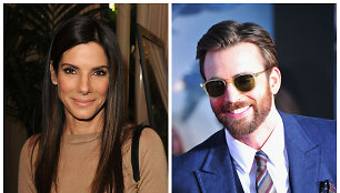 Sandra Bullock ir Chrisas Evansas