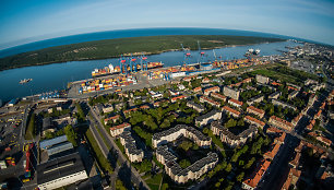 Klaipėdos uoste krova sumenko 11 procentų