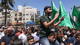 Palestiniečių protestai po Ismailo Haniyeh nužudymo