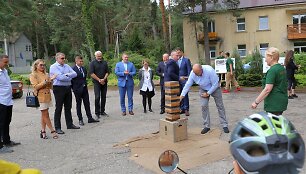 Kačerginės &bdquo;&Scaron;altinių&ldquo; aik&scaron;tės darbų pradžios pristatymas