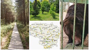 Naujas įdomių vietų Lietuvoje žemėlapis