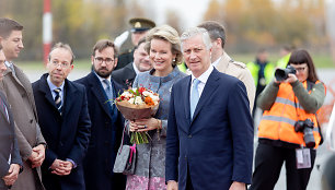 Belgijos Karalius Pilypas ir Karalienė Mathilde