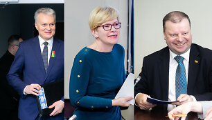 Gitanas Nausėda, Ingrida &Scaron;imonytė, Saulius Skvernelis