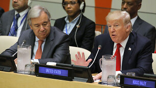 Donaldas Trumpas Jungtinėse Tautose