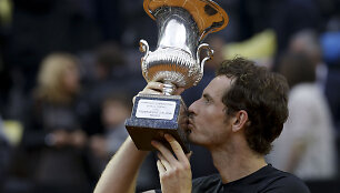 Romos &bdquo;Masters&ldquo; finale triumfavo Andy Murray