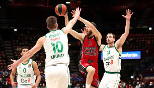Sergio Rodriguezas prie&scaron; Kauno &bdquo;Žalgirį&ldquo;