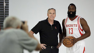 Mike'as D'Antoni ir Jamesas Hardenas