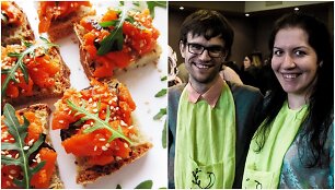 Tinklara&scaron;tininkai ir jų gamintas vegani&scaron;kos &bdquo;la&scaron;i&scaron;os&ldquo; sumu&scaron;tiniai