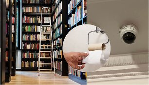 Vagystė i&scaron; bibliotekos tualeto