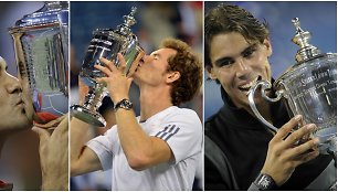 Rogeris Federeris, Andy Murray ir Rafaelis Nadalis