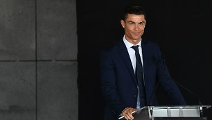 Cristiano Ronaldo oro uostas