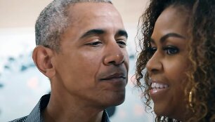 Michelle Obama ir Barackas Obama / &bdquo;Vida Press&ldquo; nuotr.