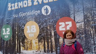 Žygeivė Daiva Jankauskaitė