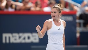 Angelique Kerber „Rogers Cup“ pusfinalyje nusileido Simonai Halep