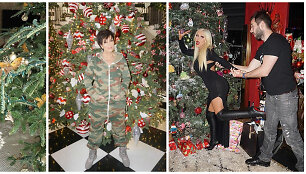 Mariah Carey, Kris Jenner ir Christina Aguilera su sužadėtiniu Matthew Rutleriu