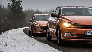 &bdquo;Volkswagen Polo&ldquo; prie&scaron; &bdquo;Ford Fiesta&ldquo;