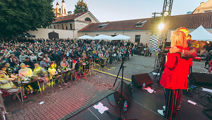 Lino Adomaičio koncerto Kaune akimirka