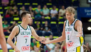 Adas Ju&scaron;kevičius ir Mindaugas Kuzminskas