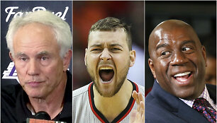 Mitchas Kupchakas, Donatas Motiejūnas ir Magicas Johnsonas