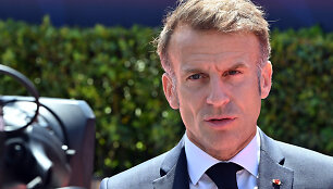 Emmanuelis Macronas / AFP