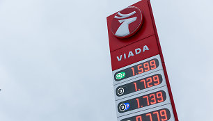 Degalinių tinklas „Viada“ prisideda prie iniciatyvos mažinti degalų kainas