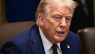  Donaldas Trumpas / MANDEL NGAN / AFP