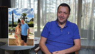 Antanas Guoga su dukra