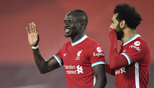Sadio Mane ir Mohamedas Salahas