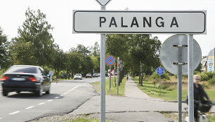 Įvažiavimas į Palanga