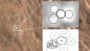 Marso pavir&scaron;iuje aptiktas &bdquo;Beagle 2&ldquo;