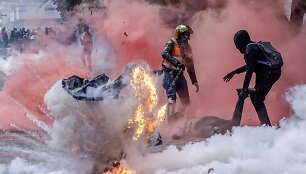 Kruvini protestai Kenijoje