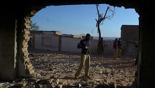 Minia Pakistane padegė ir nugriovė vieną hinduistų šventyklą