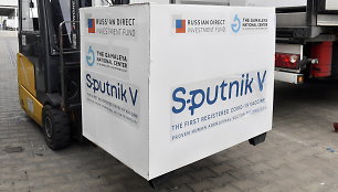 Vakcinos „Sputnik V“ siunta